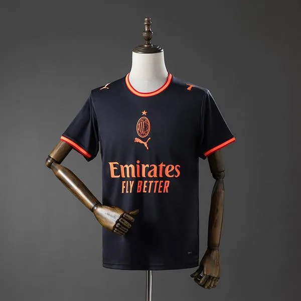Camiseta de fútbol AC Milan 2026/27 TERCERA MANGA CORTA VERSION FAN